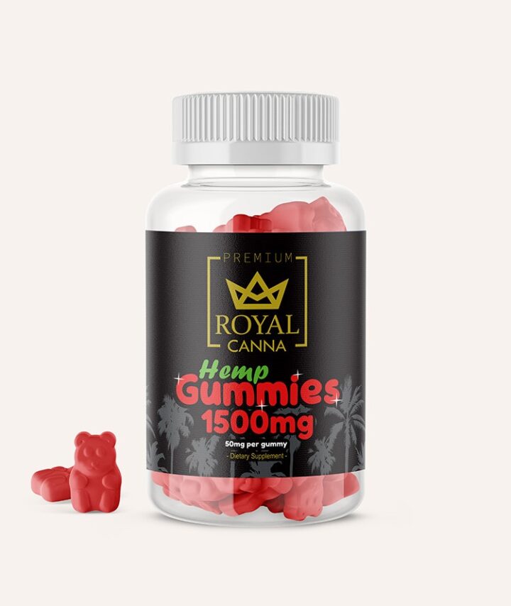 Gomitas CBD sabor frutilla Royal Canna