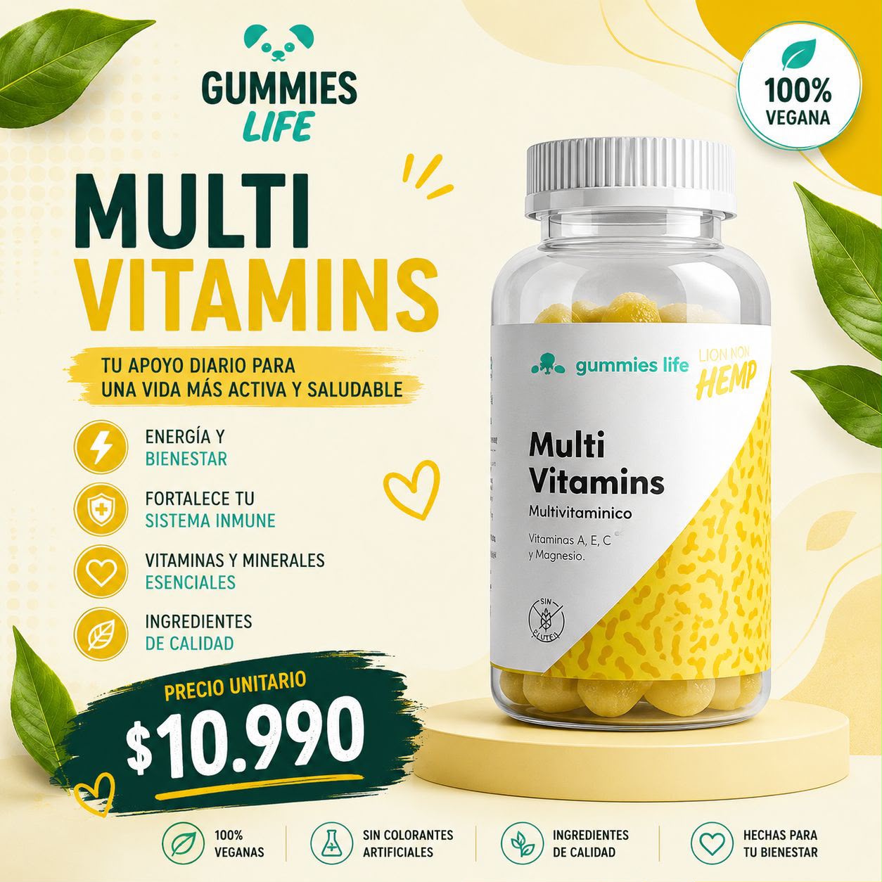 Multi Vitamins – Vitaminas para tu día a día - Imagen 2