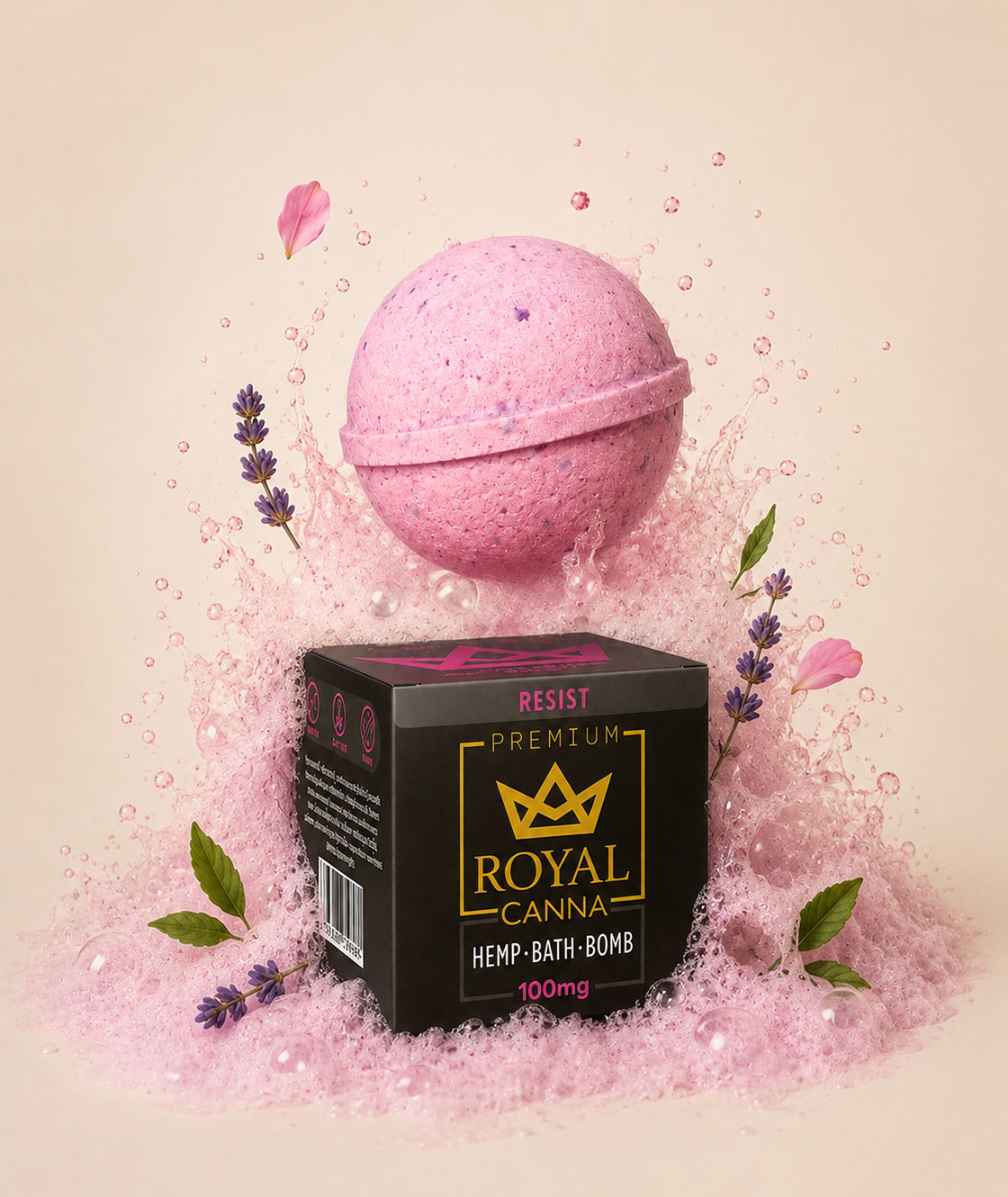Capsulas de 1500 mg de CBD Royal Canna